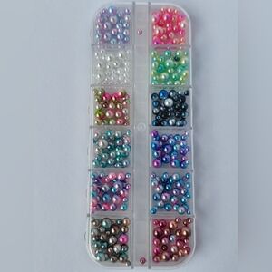 NWOT 3D Nail Art Pearls Decorations